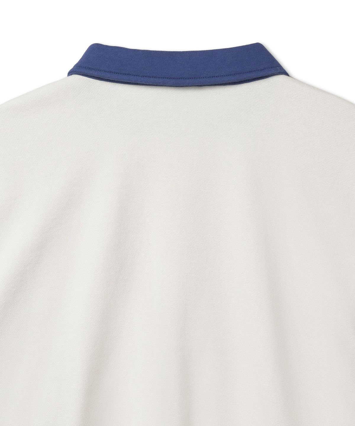 폴로 랄프 로렌(POLO RALPH LAUREN) W 로고 플래그 플리스 하프 지퍼 풀오버 - 덱워시 화이트