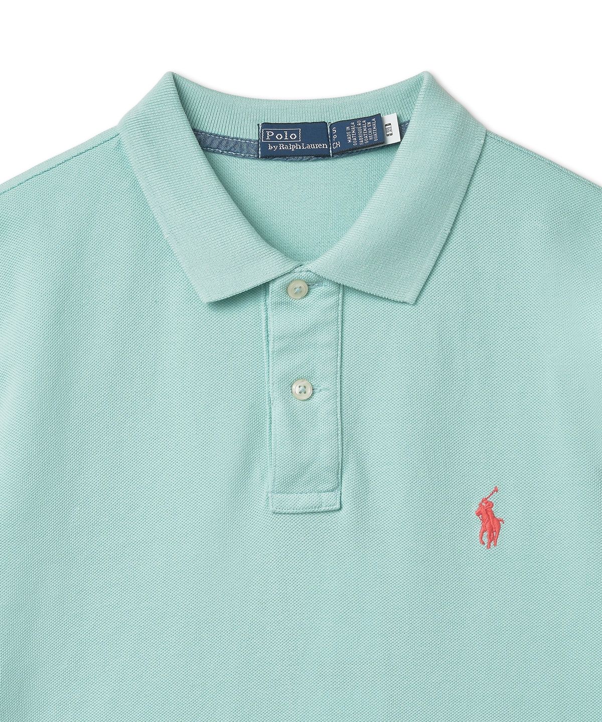폴로 랄프 로렌(POLO RALPH LAUREN) W 클래식핏 메시 폴로 셔츠 - 베이사이드 그린