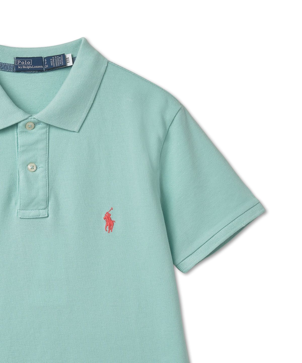 폴로 랄프 로렌(POLO RALPH LAUREN) W 클래식핏 메시 폴로 셔츠 - 베이사이드 그린