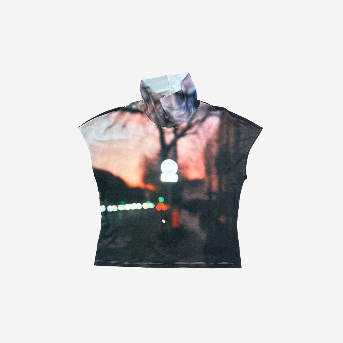 씬(SEEN) HI-NECK T-SHIRTS (Blur)