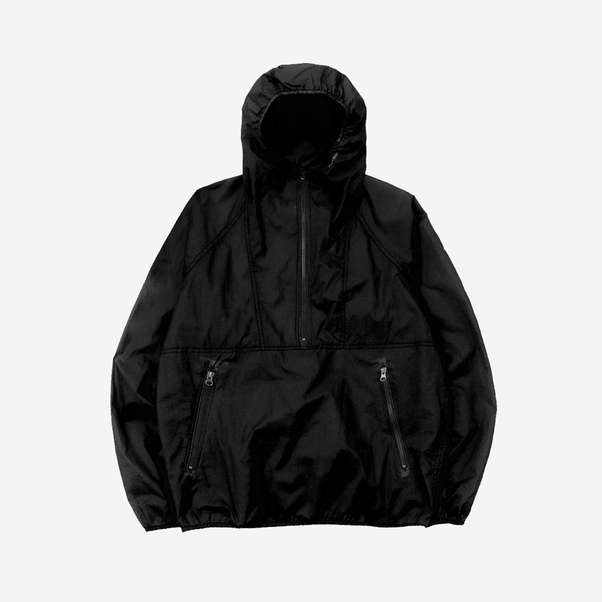 씬(SEEN) PACKABLE TRECKING WIND TOP (Black)