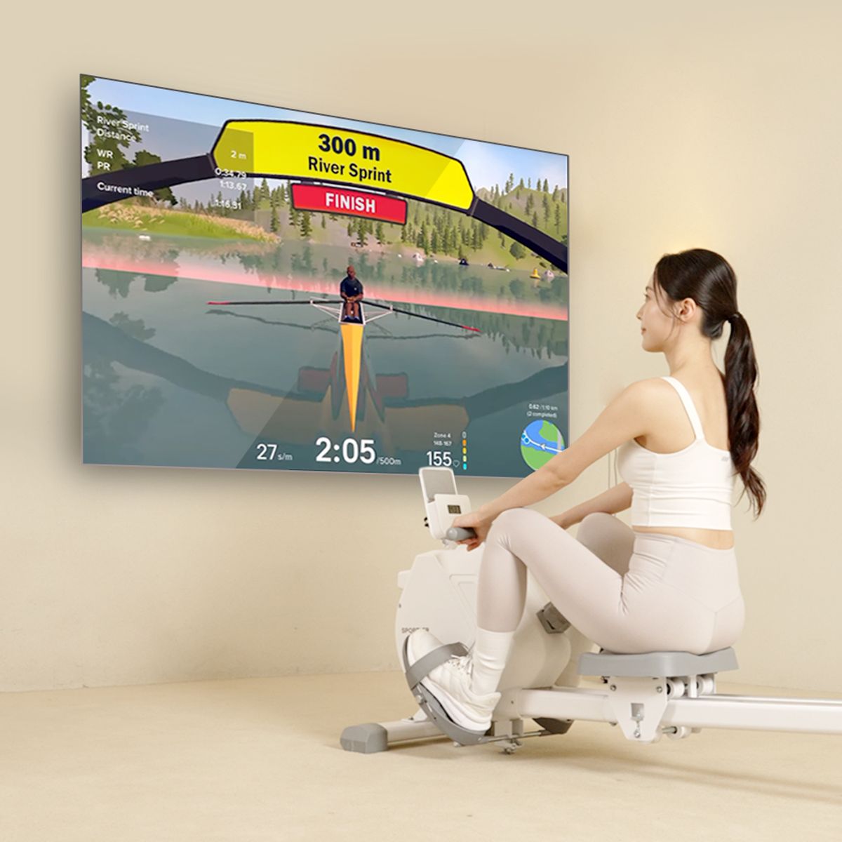 스포틀러(SPORTLER) 로잉머신 R06 메타 즈위프트