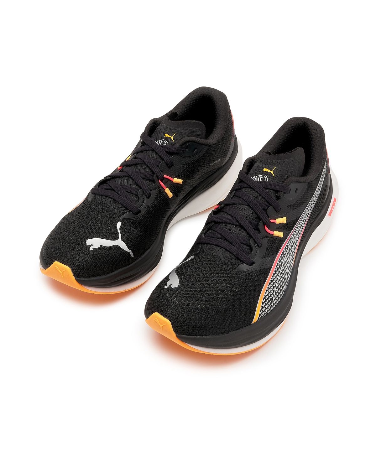 푸마(PUMA) 디비에이트 나이트로 3 와이드 - 블랙 / 378449-02