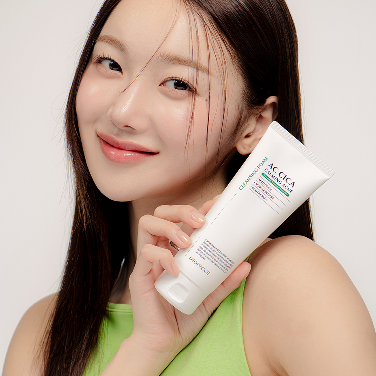 디오프러스(DEOPROCE) AC 시카 카밍 아크네 클렌징 폼 150ml