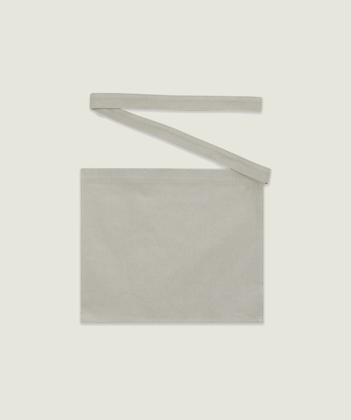 호이테(HEUTE) HET PATCH WORK WRAP SKIRT (LIGHT KHAKI)