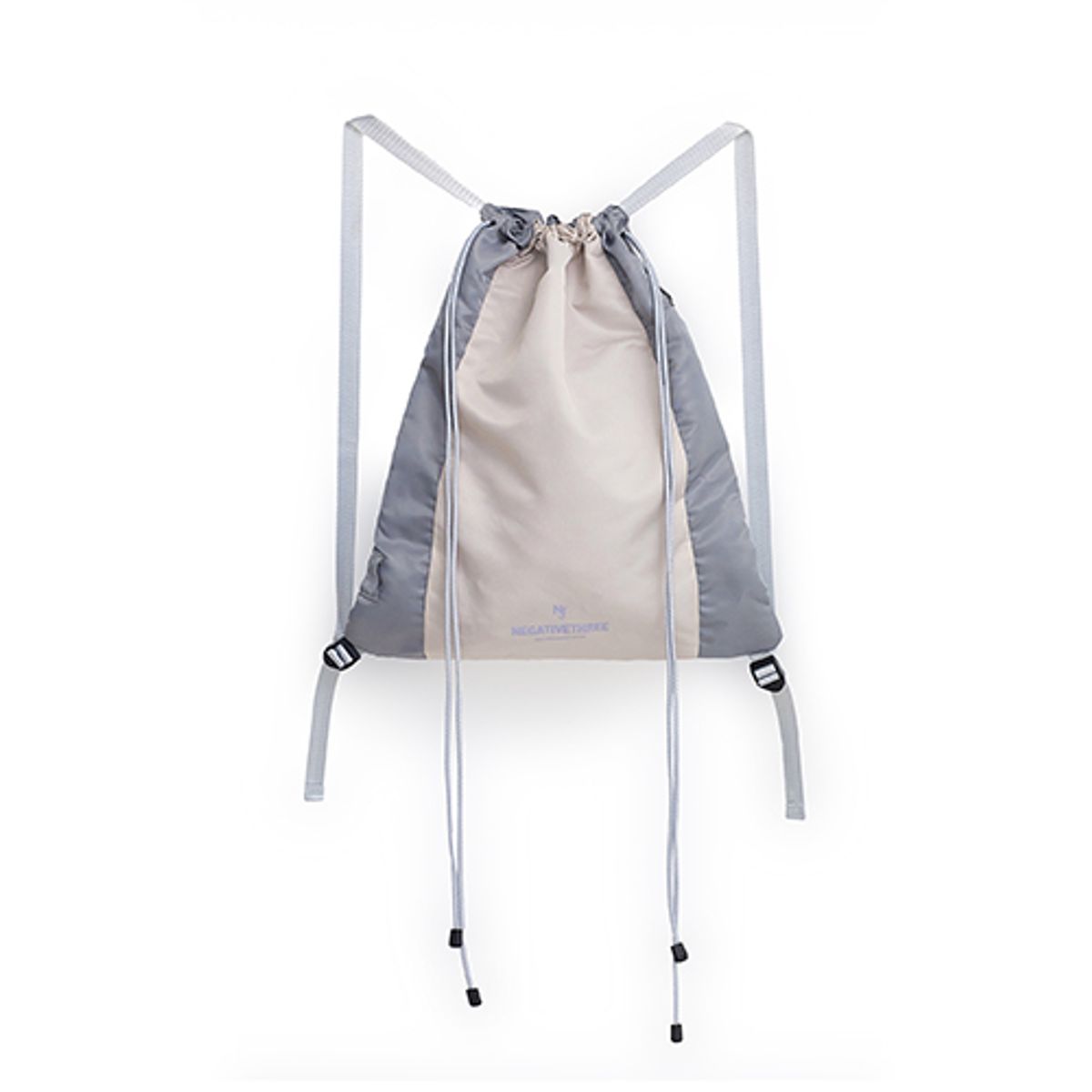 네거티브쓰리(NEGATIVETHREE) Cabestan Gym Sack_Pink Beige