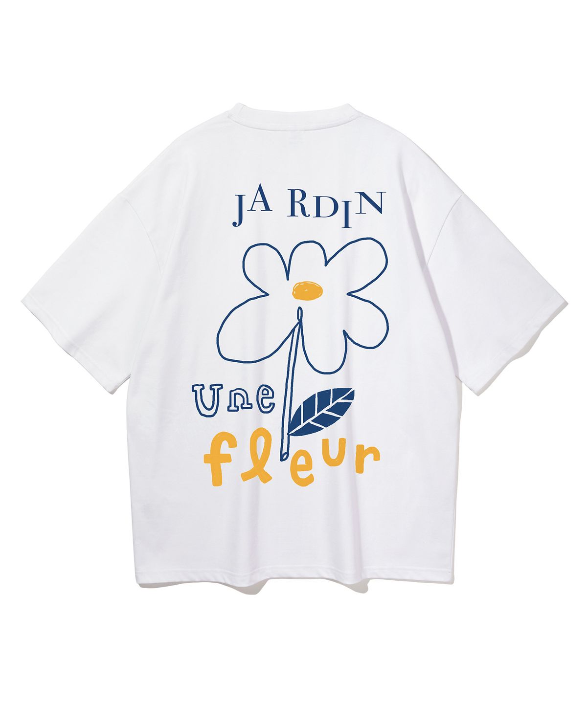 앨빈클로(ALVINCLO) [CP] JARDIN FLOWER 오버핏 반팔티 AST4586 (2 COLOR)