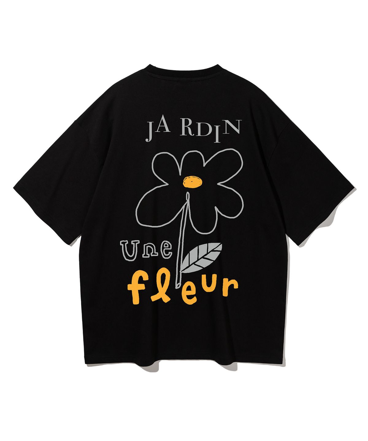 앨빈클로(ALVINCLO) [CP] JARDIN FLOWER 오버핏 반팔티 AST4586 (2 COLOR)