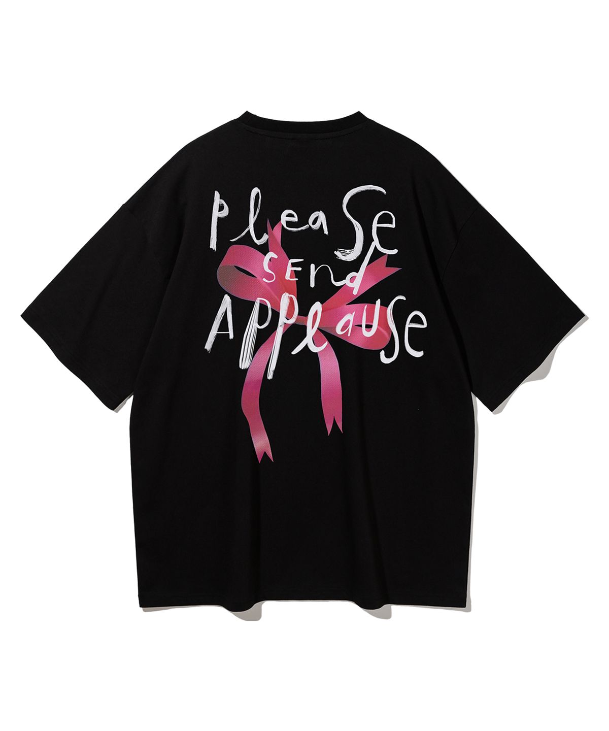 앨빈클로(ALVINCLO) [CP] APPLAUSE 오버핏 반팔티 AST4588 (2 COLOR)