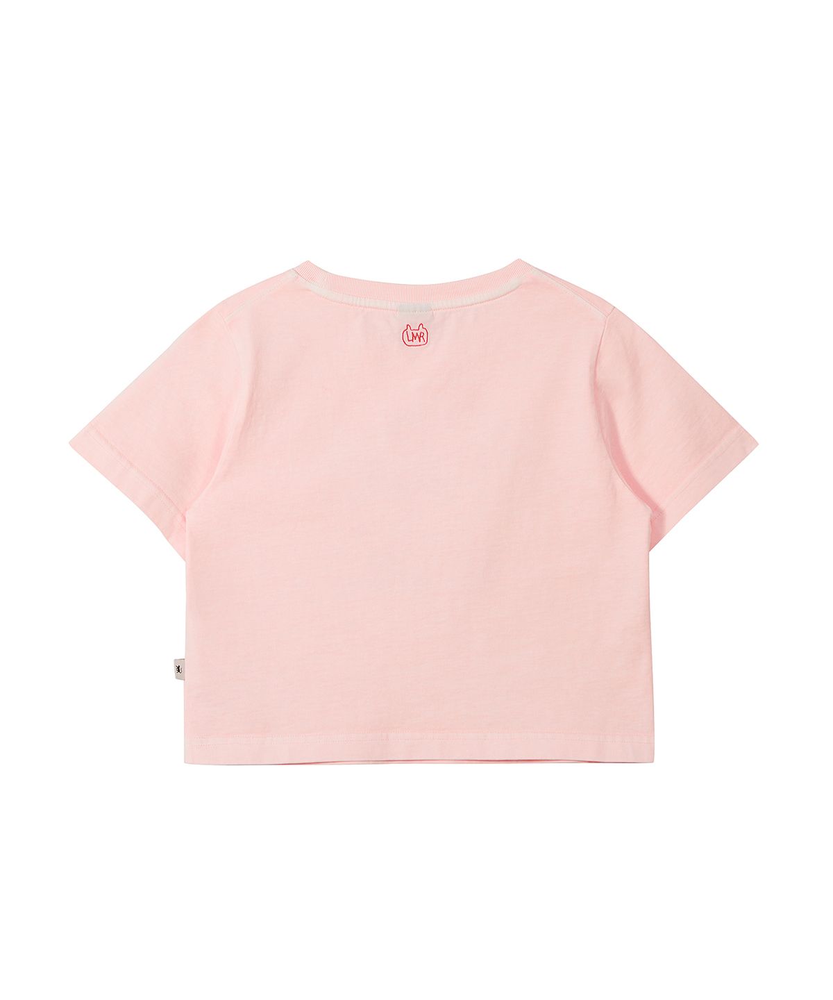 엘엠알(LMR) 클레어 다잉 크롭 티셔츠 LIGHT PINK