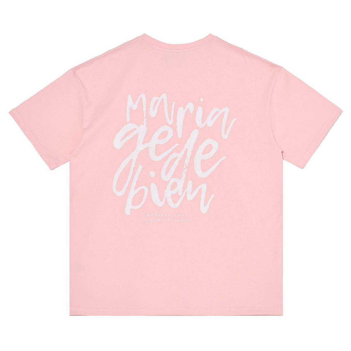 마리아쥬드비엔(MARIAGEDEBIEN) PEACH PINK TEES (277)