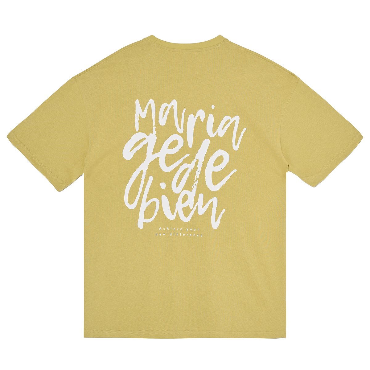 마리아쥬드비엔(MARIAGEDEBIEN) DEEP YELLOW TEES (272)
