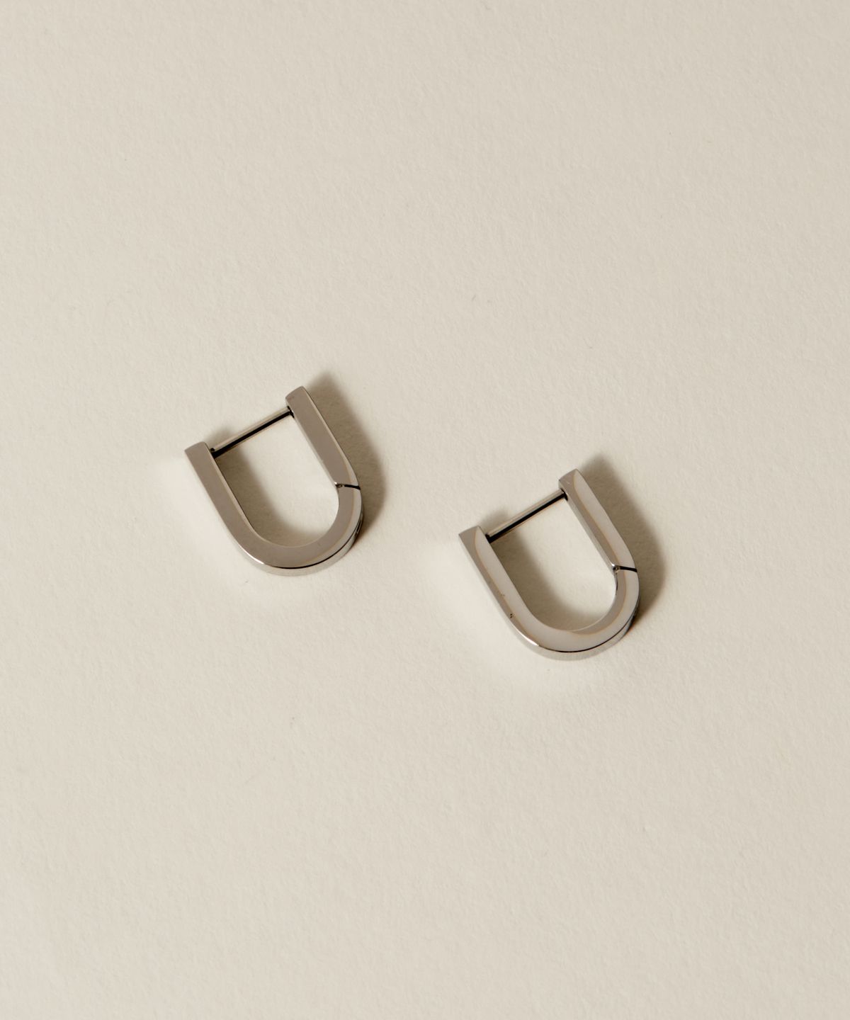 노비스도쿄(NOVICE TOKYO) U 후프 피어스 U Hoop Pierce [Stainless]