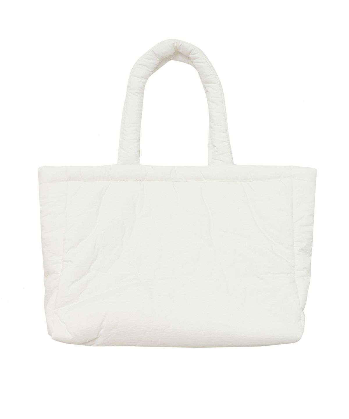 라츠유(LOTSYOU) lotsyou_Fairy tale Padding Big bag Ivory