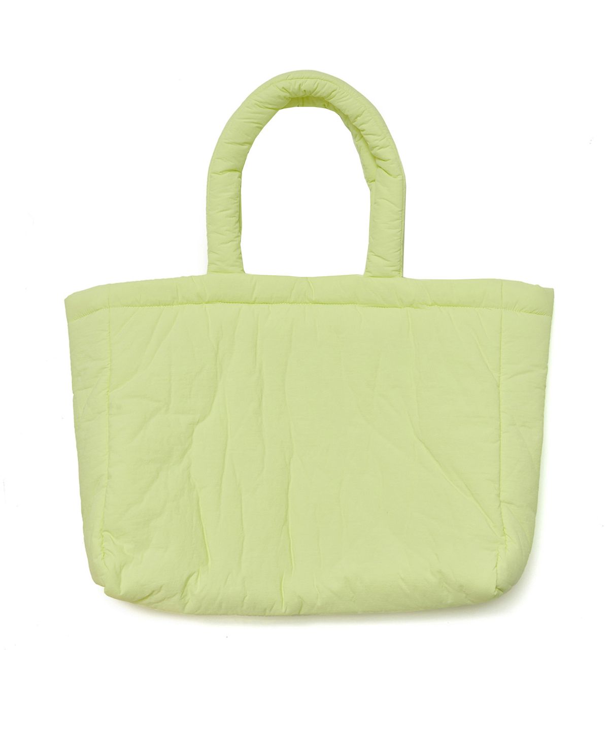 라츠유(LOTSYOU) lotsyou_Fairy tale Padding Big bag Light Yellow