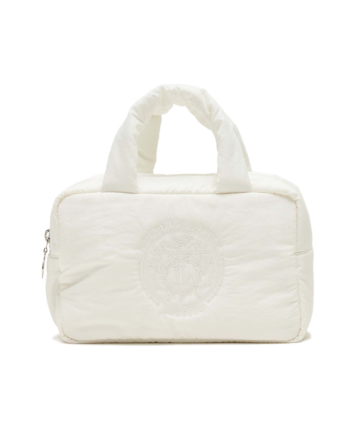 MUSINSA | LOTSYOU lotsyou_Fairy tale Padding Mini bag Ivory