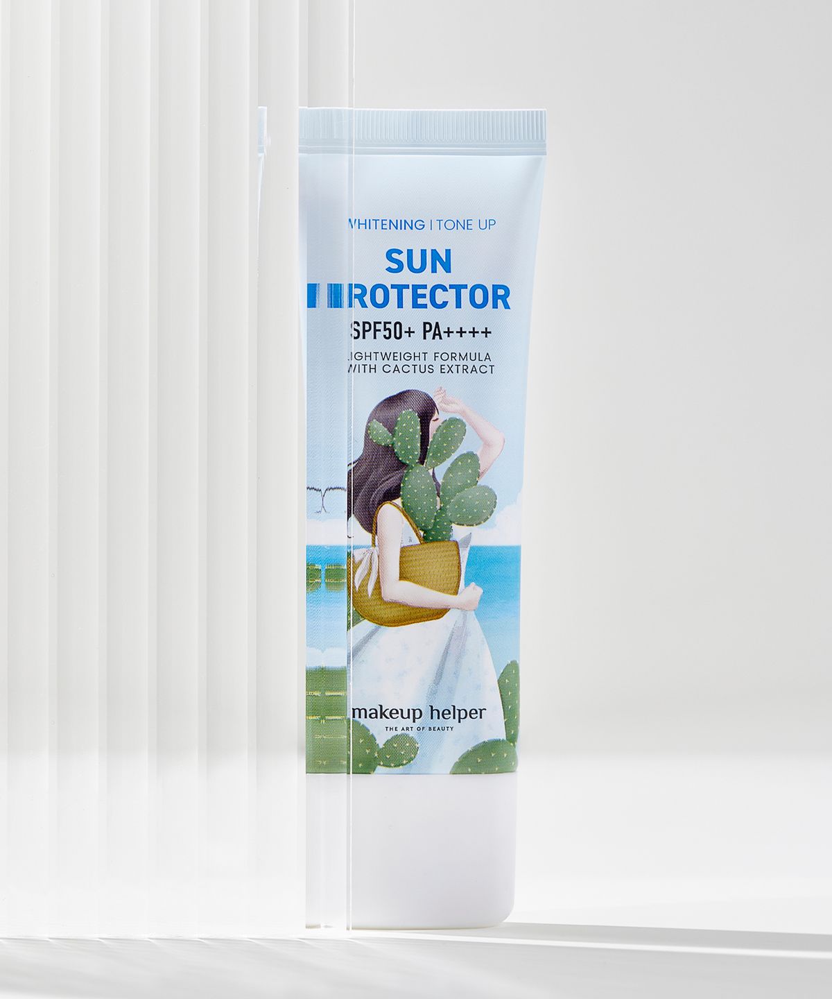 메이크업헬퍼(MAKEUP HELPER) 화이트닝 톤업 선 프로텍터 SPF50+PA++++