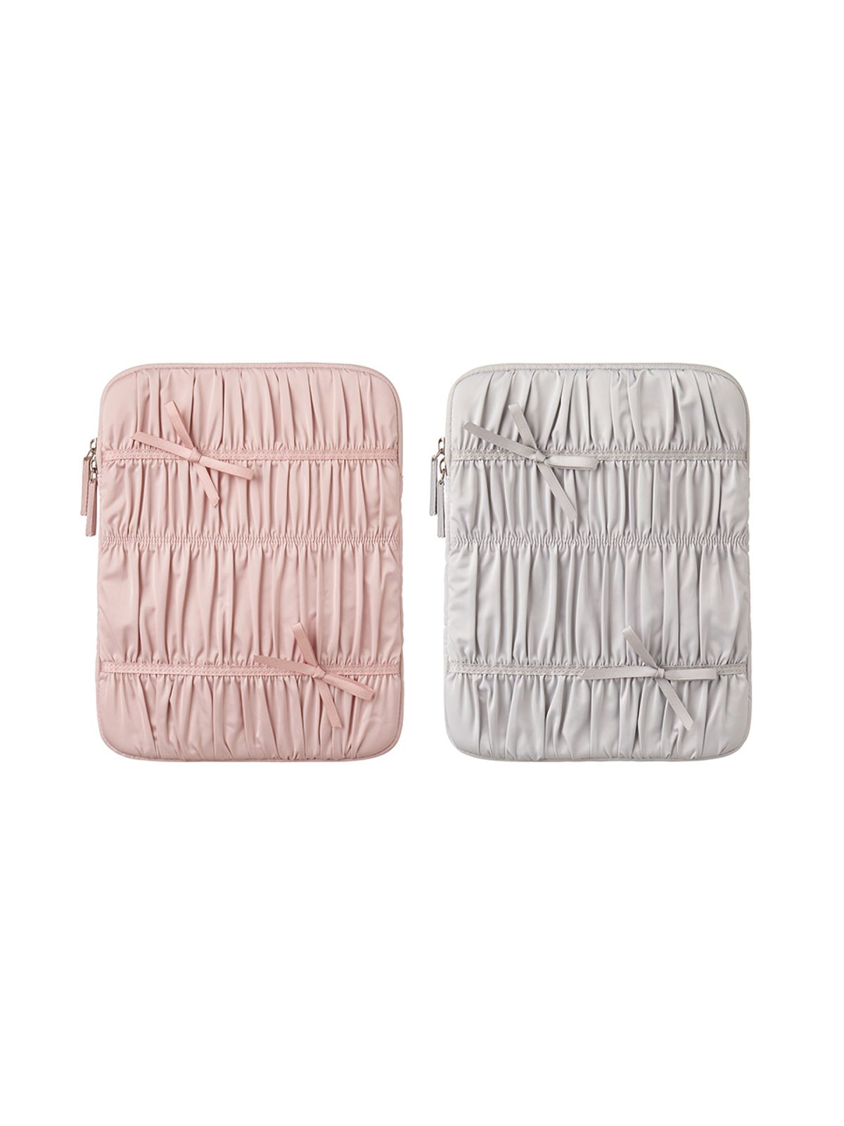 하이칙스(HIGH CHEEKS) Shirring Ribbon Ipad Pouch_HC2436PC001M
