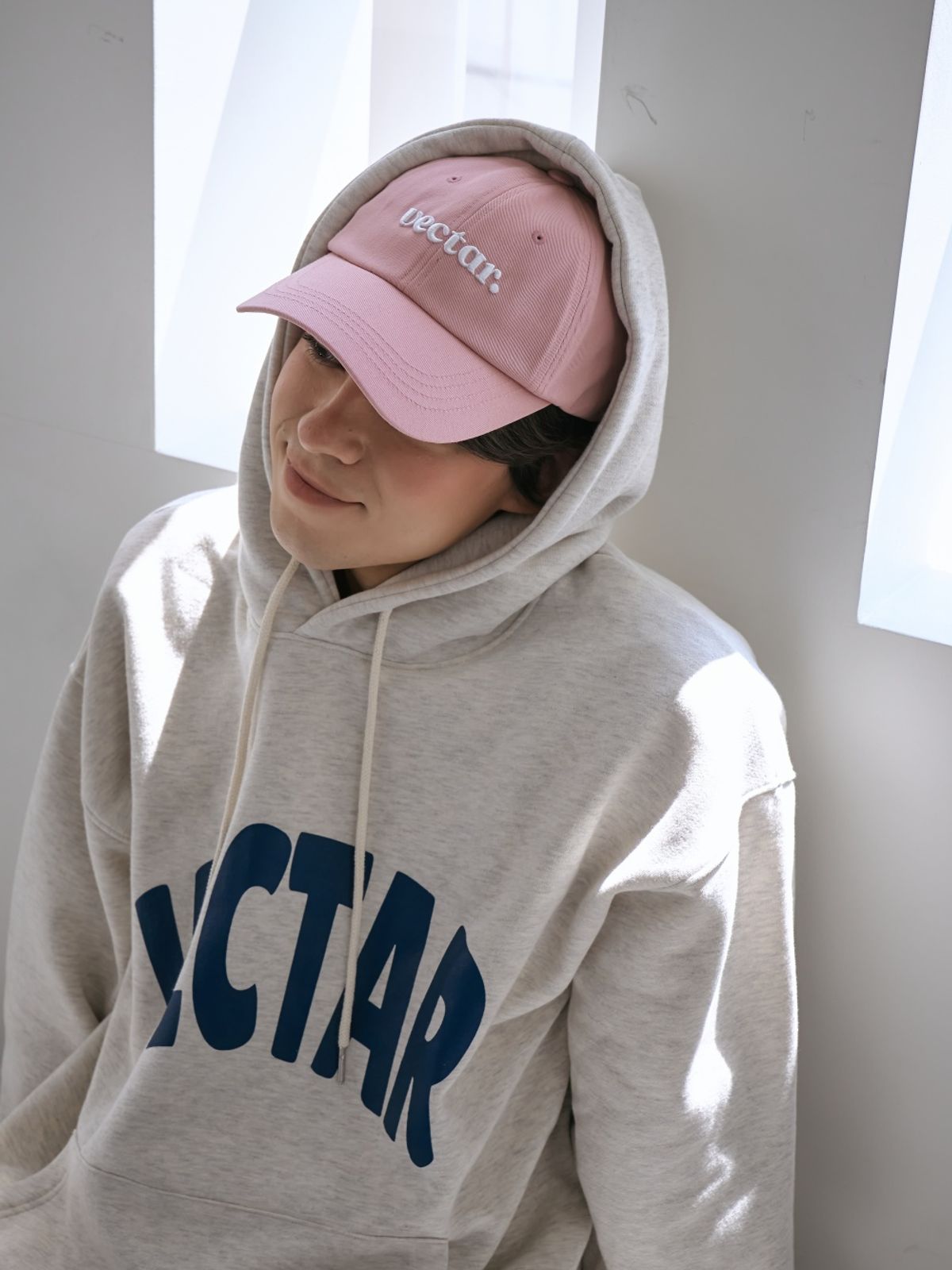 벡타르(VECTAR.) 시그니처 로고 볼캡 [인디 핑크]