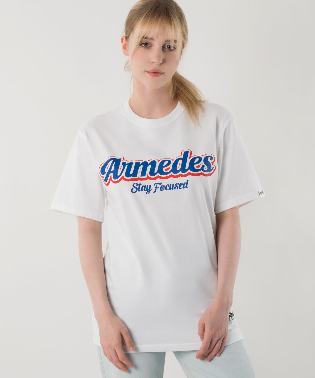 아르메데스(ARMEDES) [2PACK] 면 20수 아트그래픽 티셔츠 (1009)
