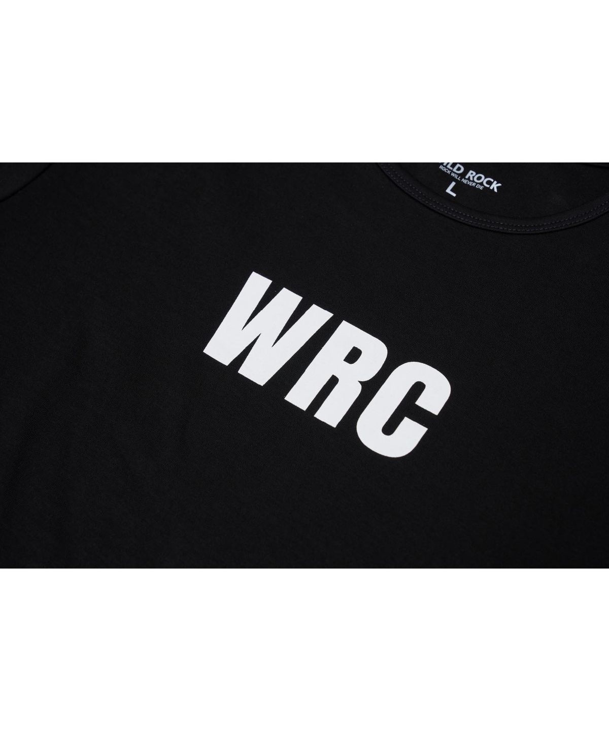 와일드락(WILDROCK) 와일드 머슬핏 티셔츠_블랙