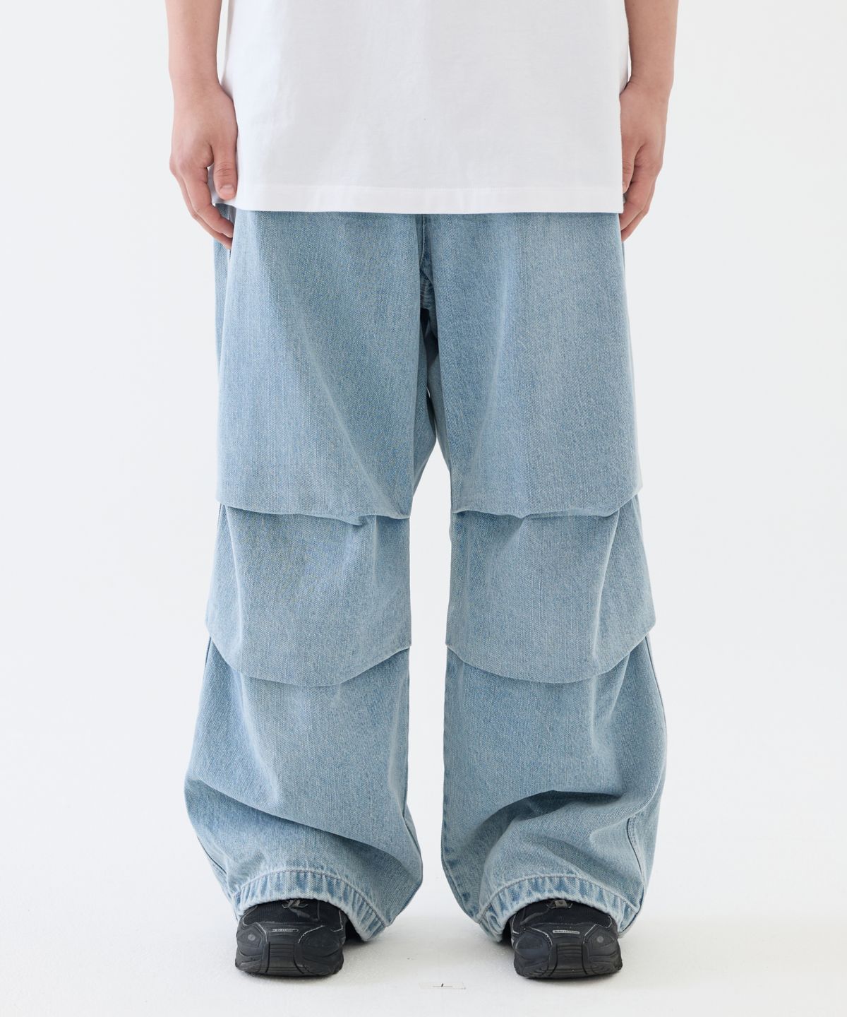 이스트서비스샵(eastserviceshop) One Wash Parachute Denim - L/Blue