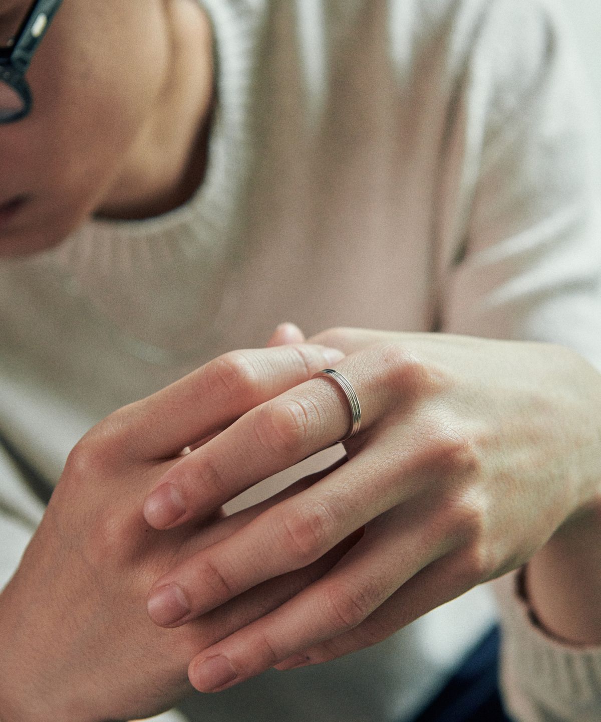 베흐트(VERTE) [Mens][925 silver] Cinq.silver.204 / fort ring