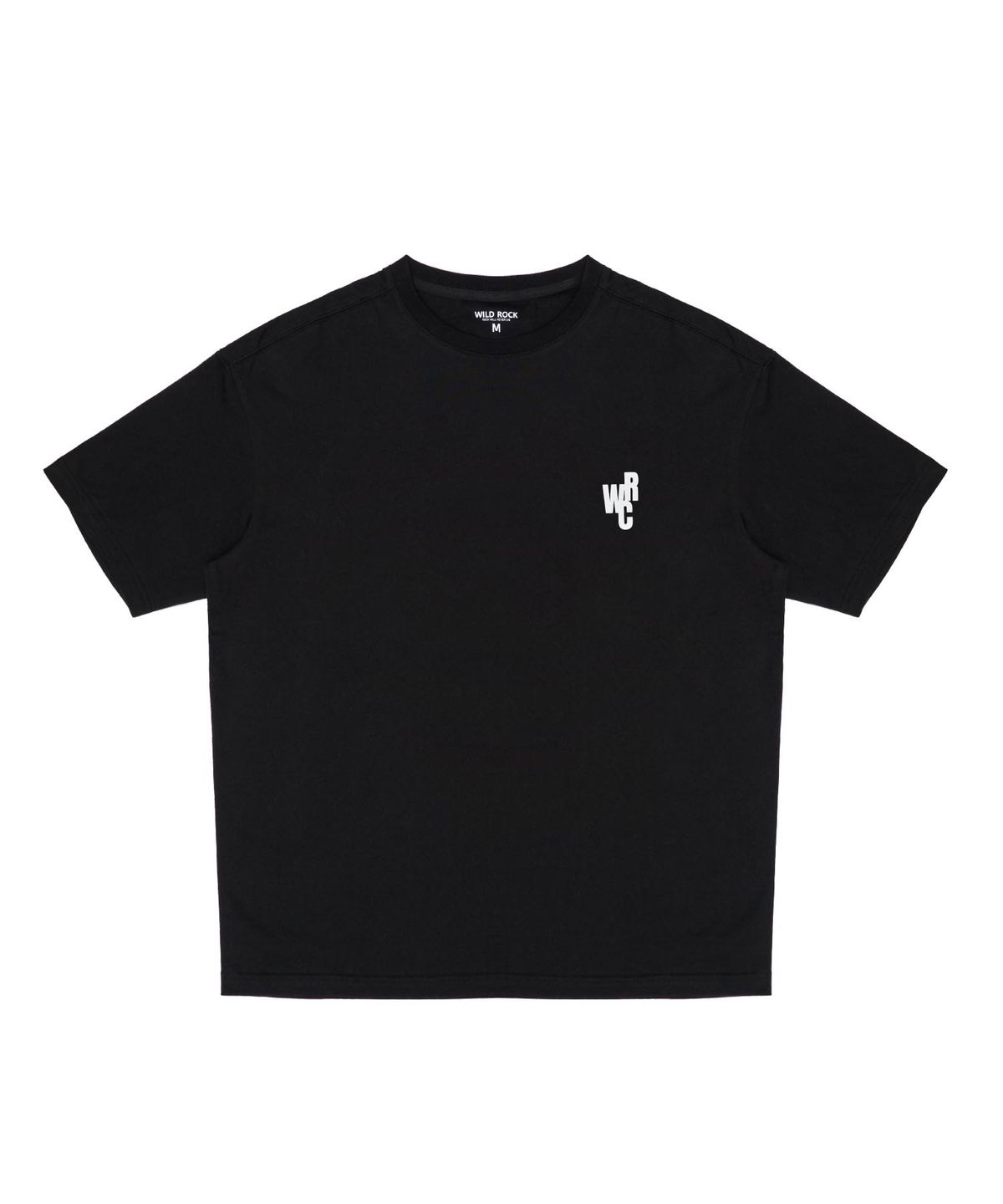 와일드락(WILDROCK) 와일드 머슬 오버핏 티셔츠_블랙