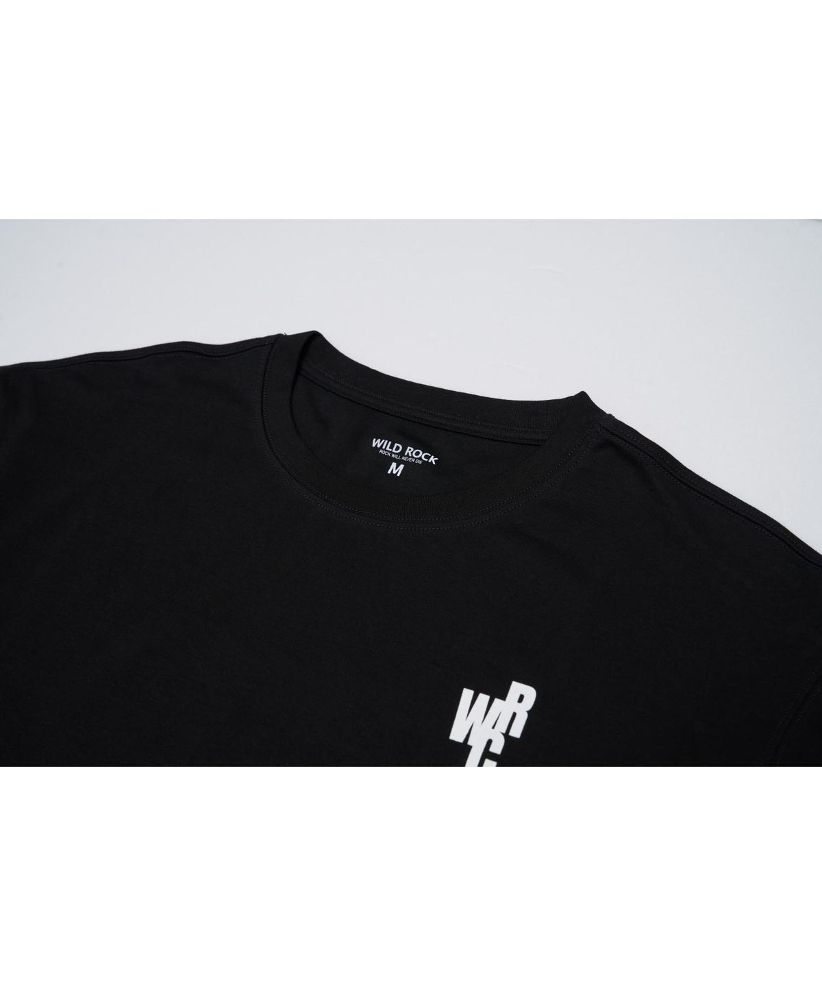 와일드락(WILDROCK) 와일드 머슬 오버핏 티셔츠_블랙