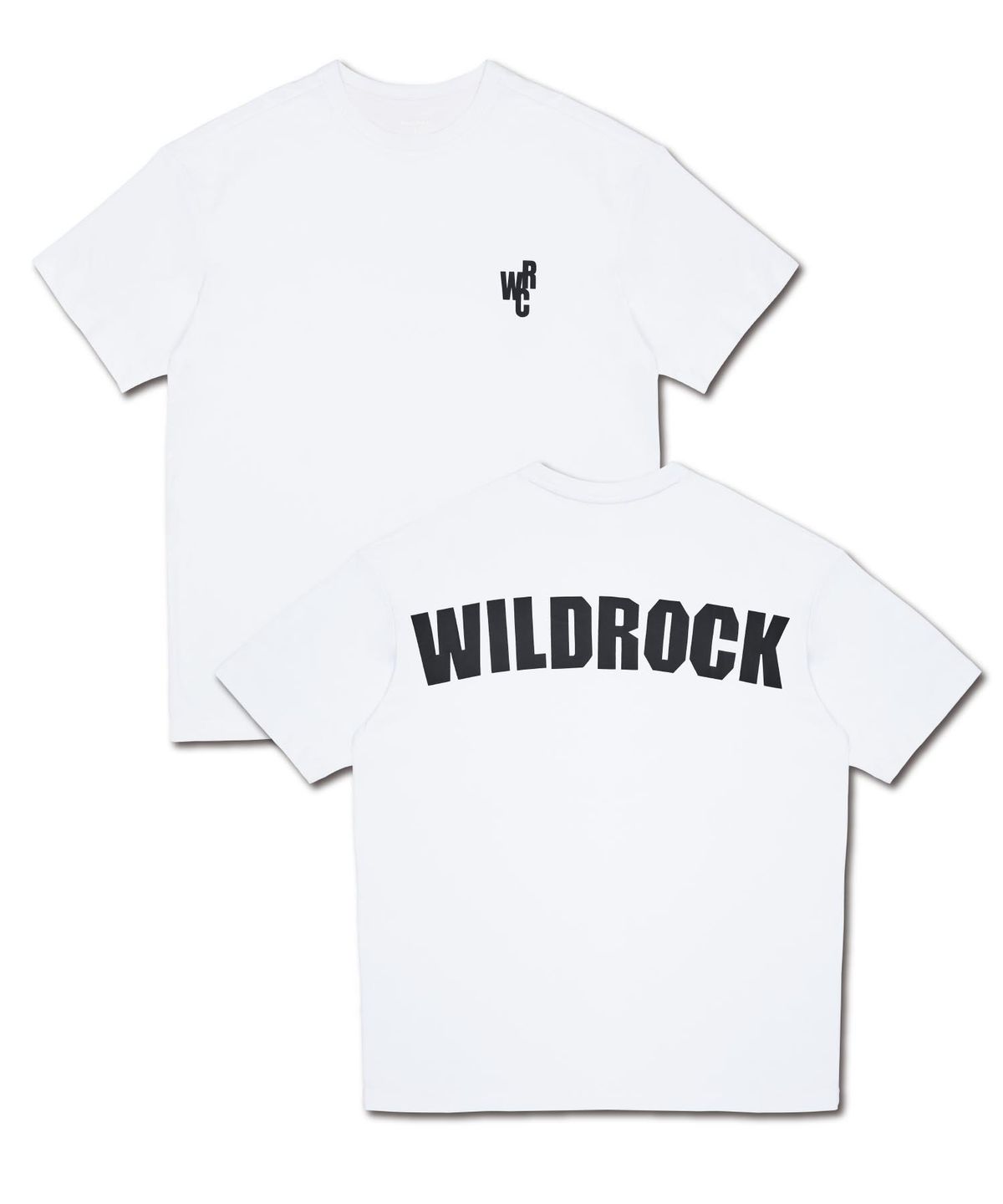 와일드락(WILDROCK) 와일드 머슬 오버핏 티셔츠_화이트