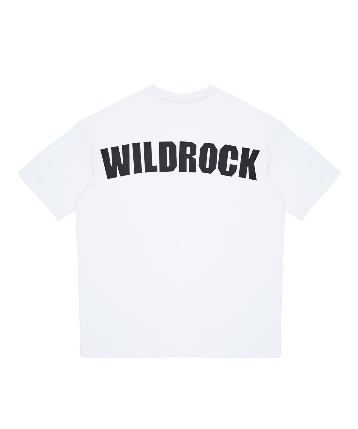 와일드락(WILDROCK) 와일드 머슬 오버핏 티셔츠_화이트