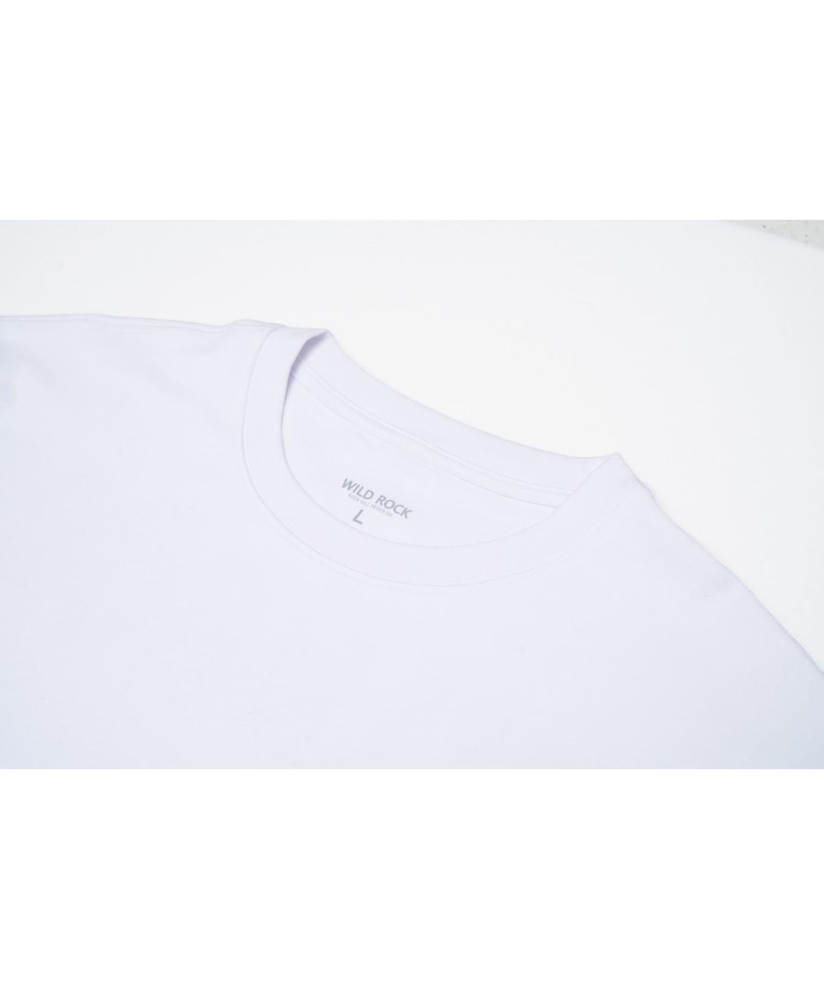 와일드락(WILDROCK) 와일드 머슬 오버핏 티셔츠_화이트