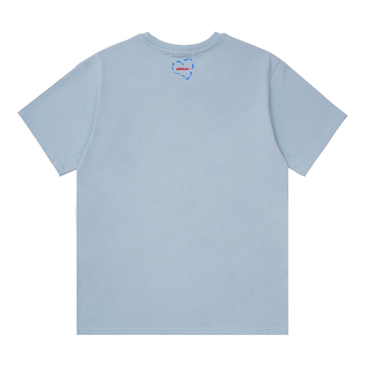 노쿨러스(NOSCOULEURS) LOVE US T-SHIRT BLUE