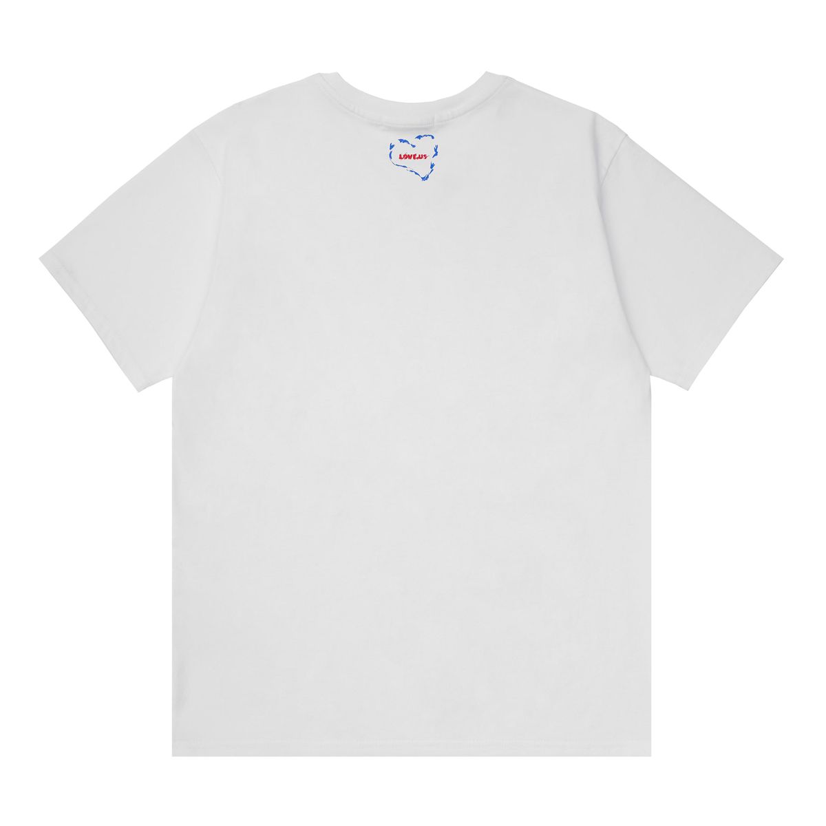 노쿨러스(NOSCOULEURS) LOVE US T-SHIRT WHITE