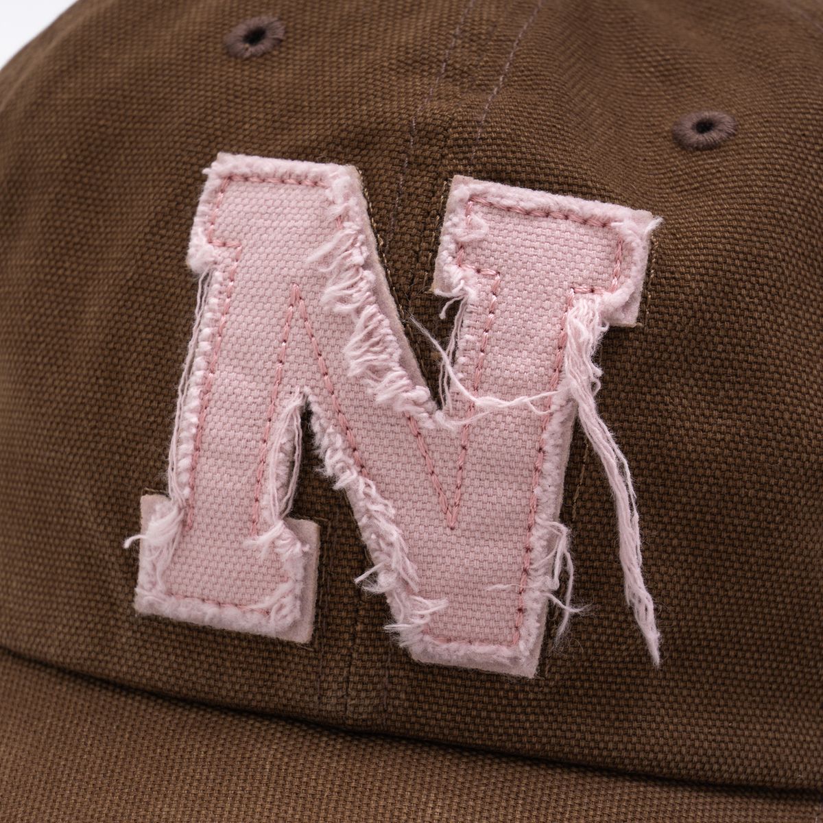 노쿨러스(NOSCOULEURS) N LOGO CAP BROWN