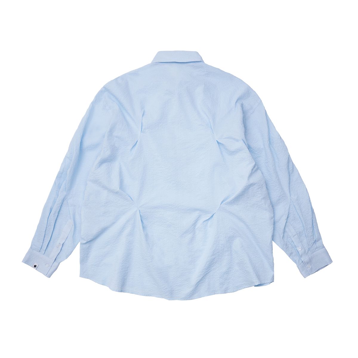 노쿨러스(NOSCOULEURS) SEERSUCKER BITE SHIRTS BLUE