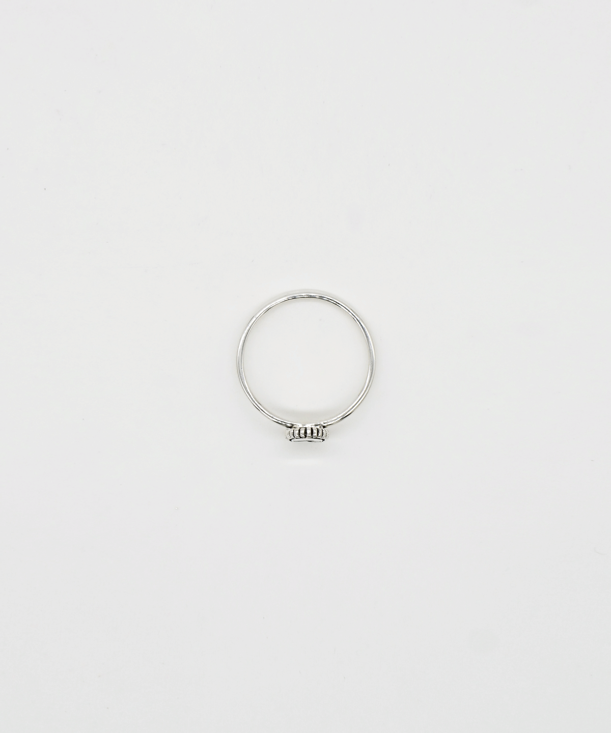 하카블랙스(HAKKABLACKS) Mini Ovel Wave Ring
