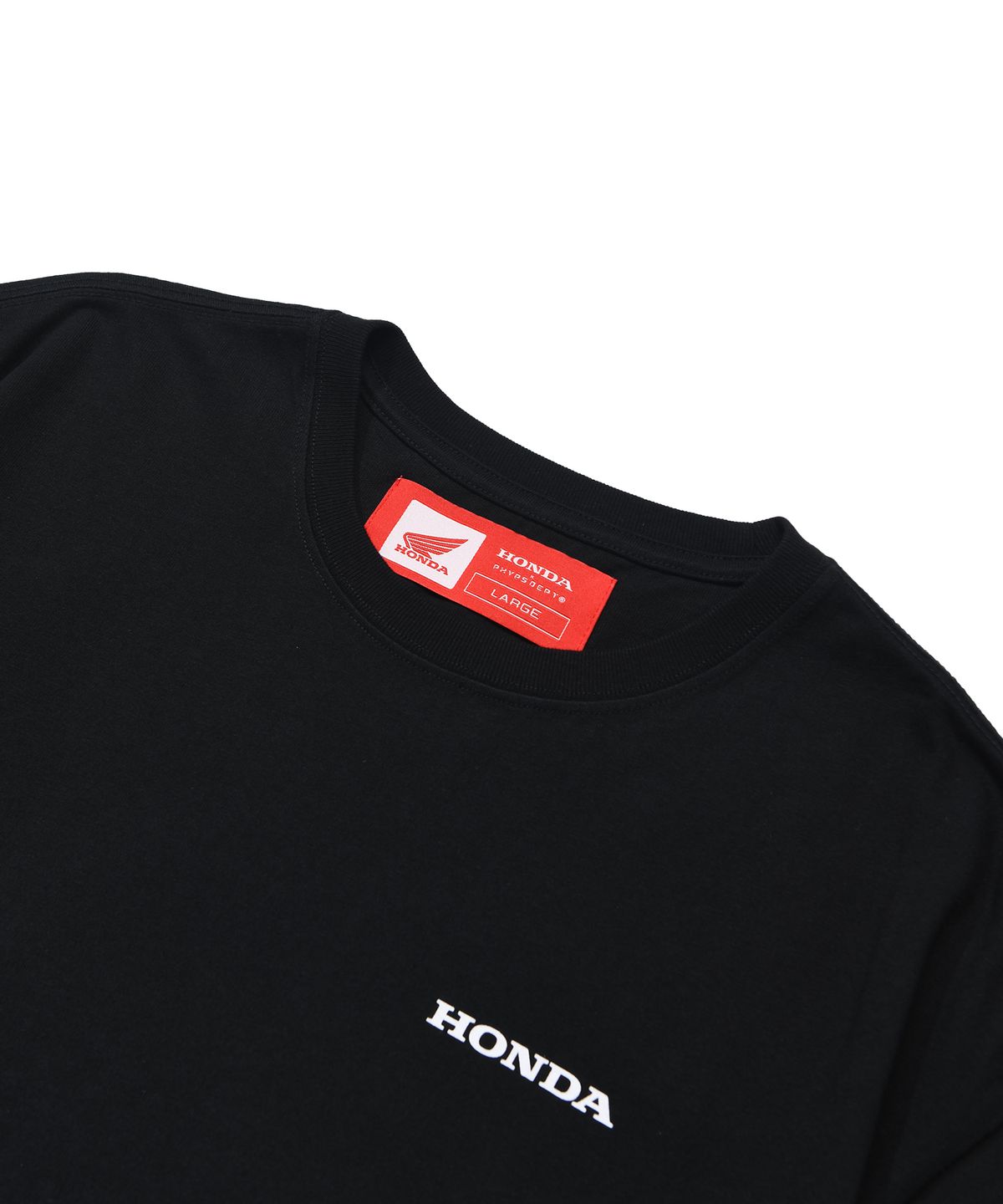 핍스 모터사이클(PHYPS MOTORCYCLE) Big Wing Logo T-shirt Black