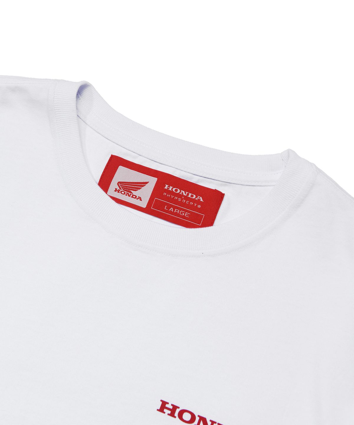핍스 모터사이클(PHYPS MOTORCYCLE) Big Wing Logo T-shirt White
