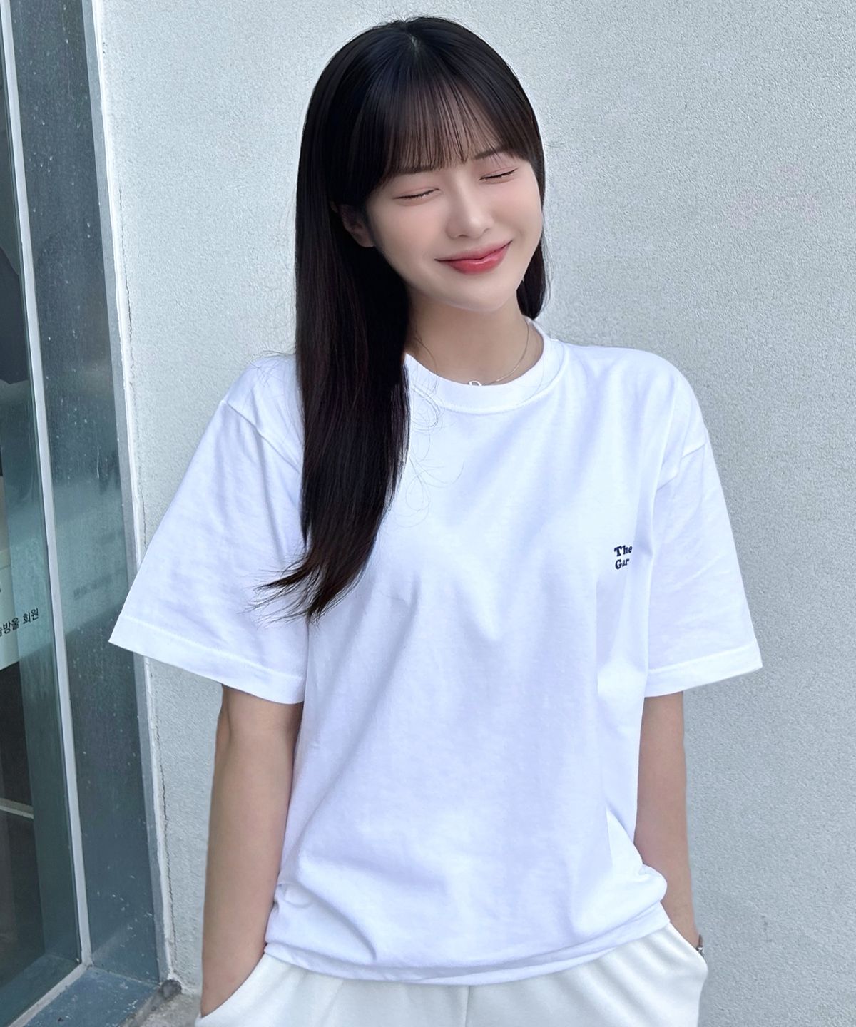 더마일(THEMILE) THEMILE GARMENT CREW [WHITE]