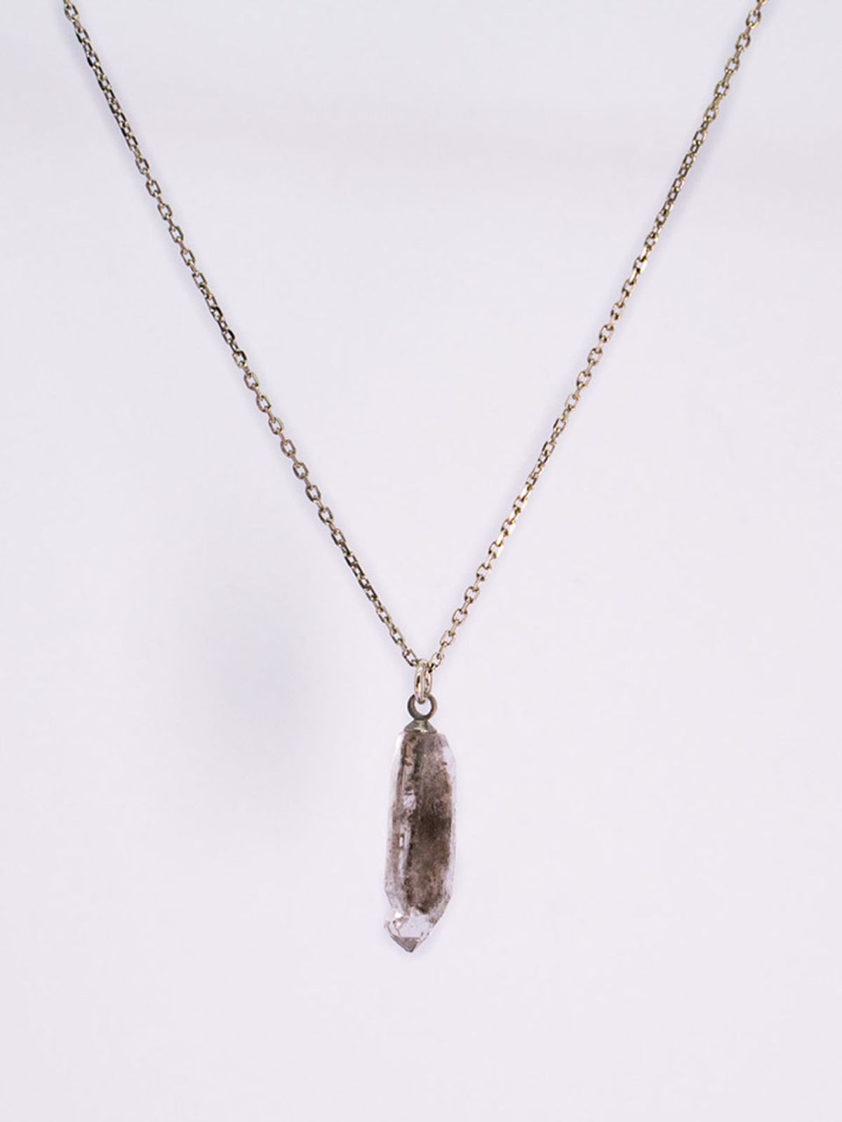하랑(HARANG) HR 313N_Diamond Quartz Necklace