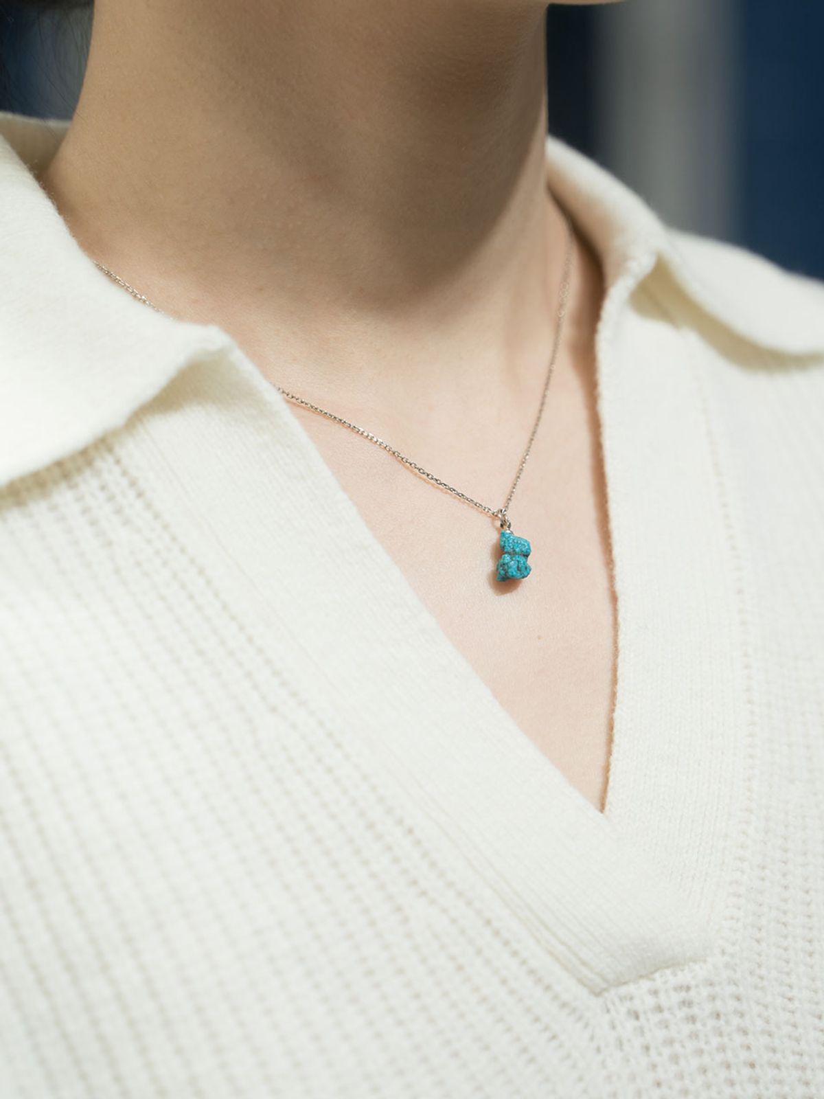 하랑(HARANG) HR 320N_Turquoise Necklace