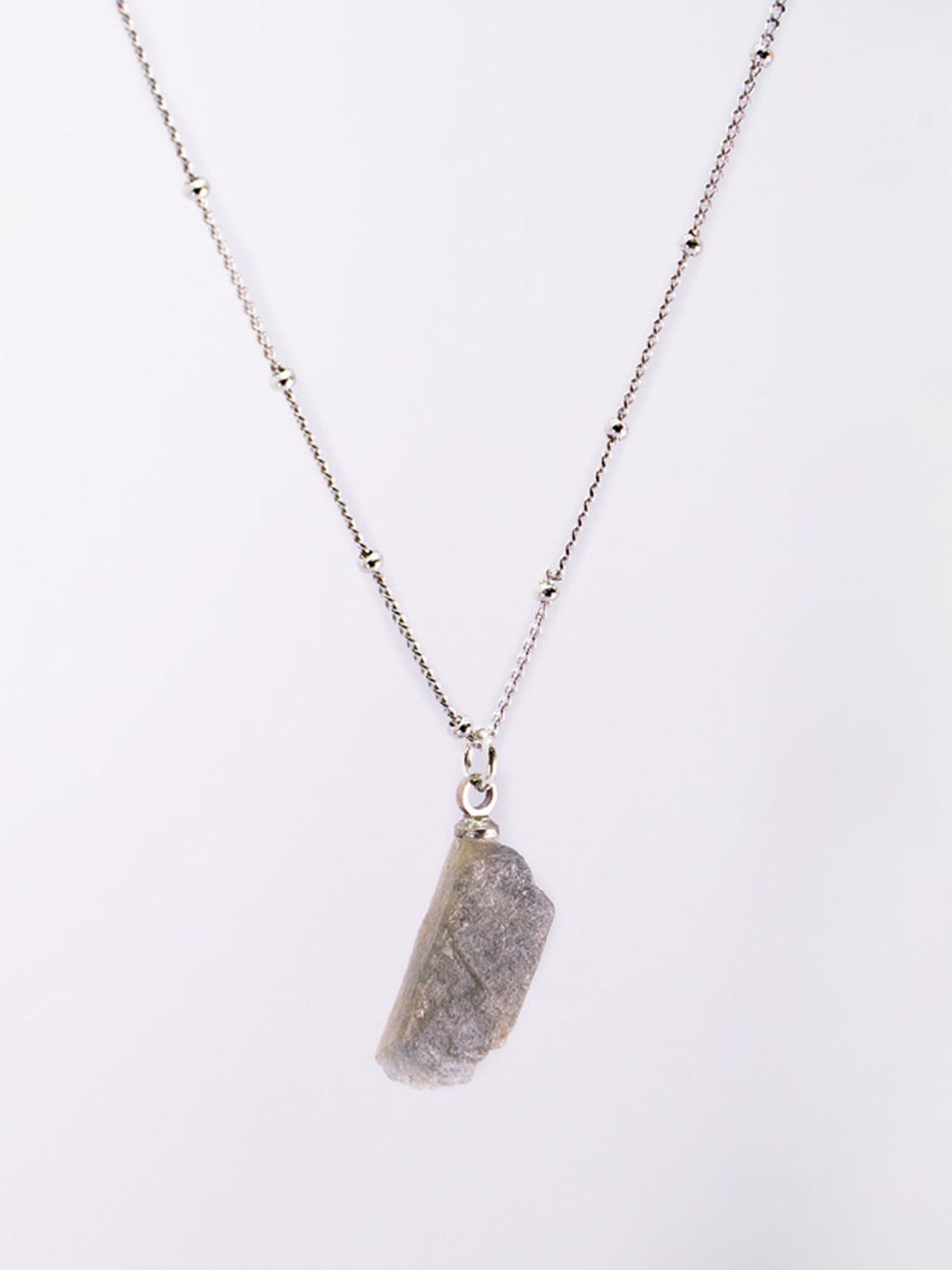 하랑(HARANG) HR 324N_Labradorite Necklace