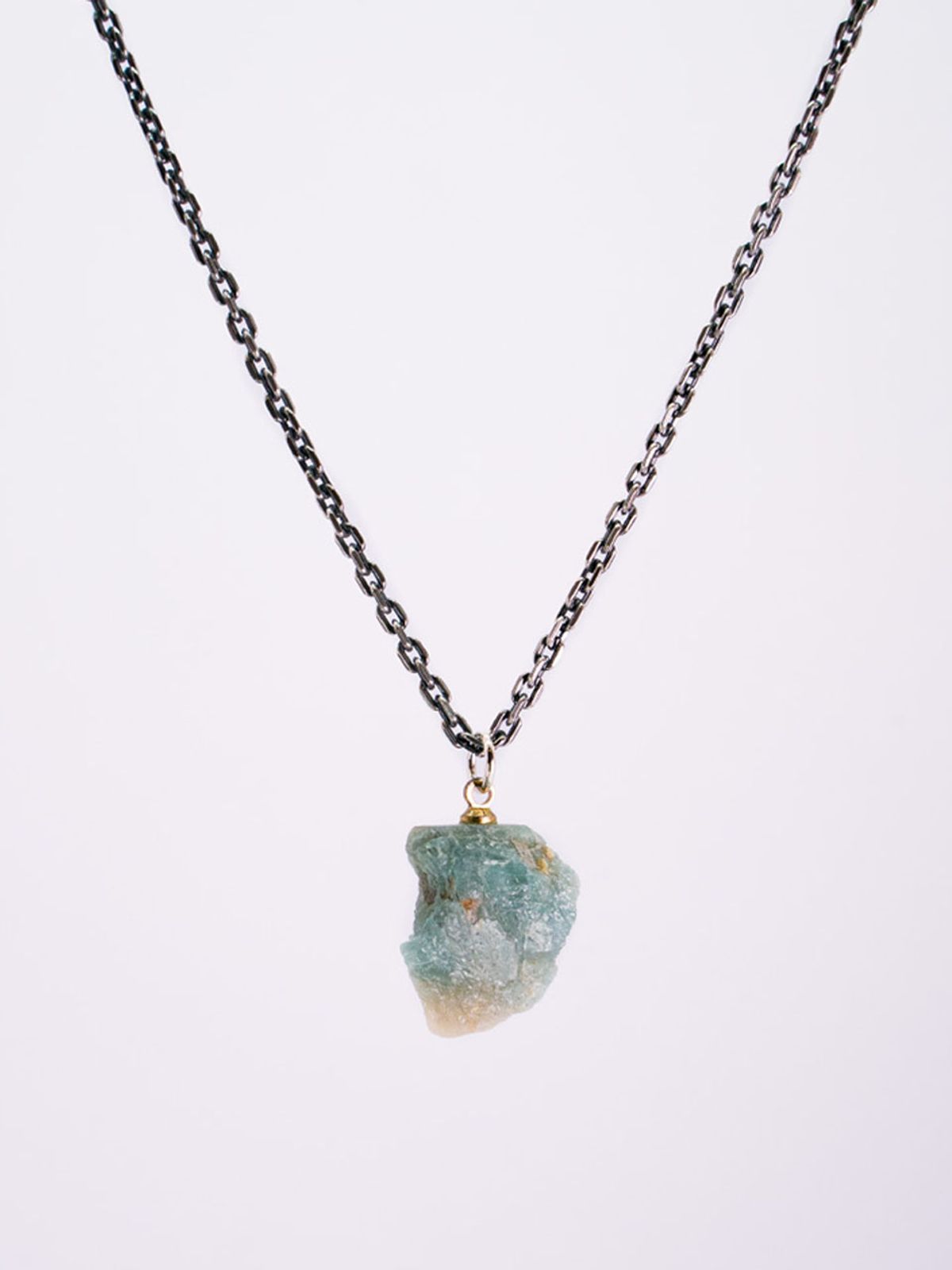 하랑(HARANG) HR 325N_Aquamarine Necklace