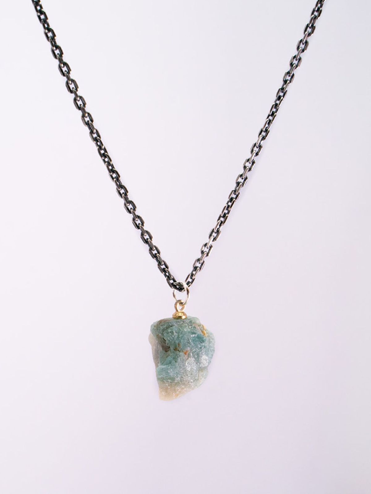 하랑(HARANG) HR 325N_Aquamarine Necklace