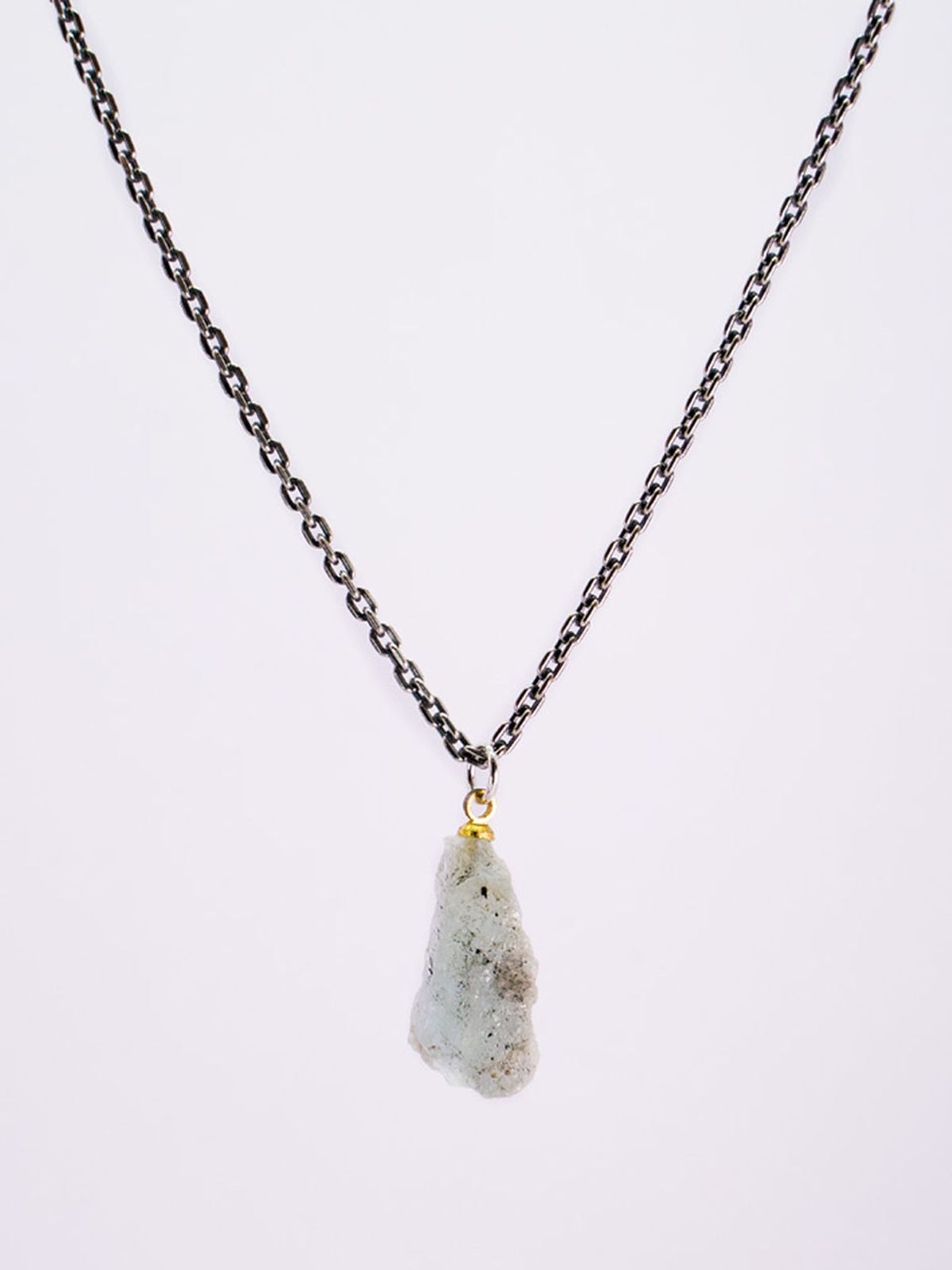 하랑(HARANG) HR 326N_Aquamarine Necklace