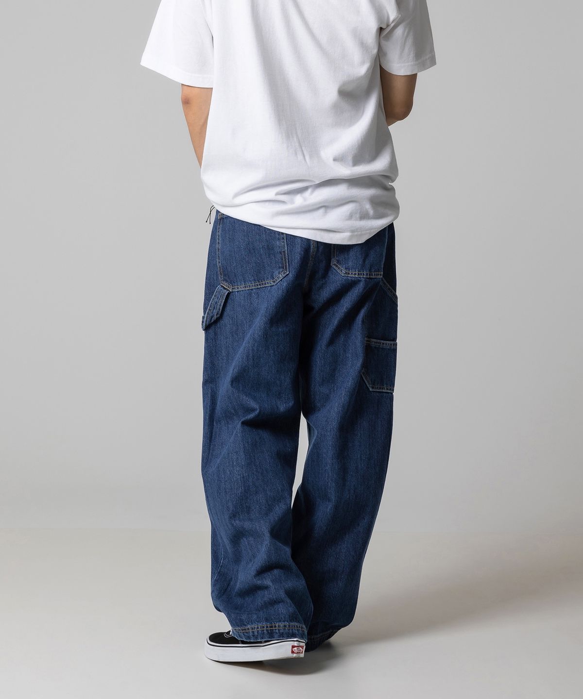 디키즈(DICKIES) 더블니 카펜터 데님 팬츠 Vintage Blue