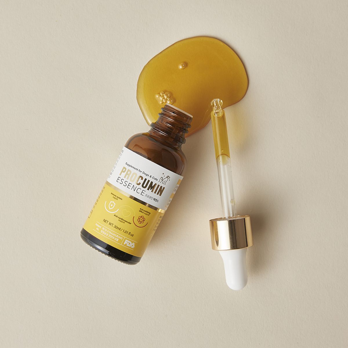 프로큐민(PROCUMIN) 에센스 (반려동물 면역,활력 회복 증진) 30ml  액상영양제