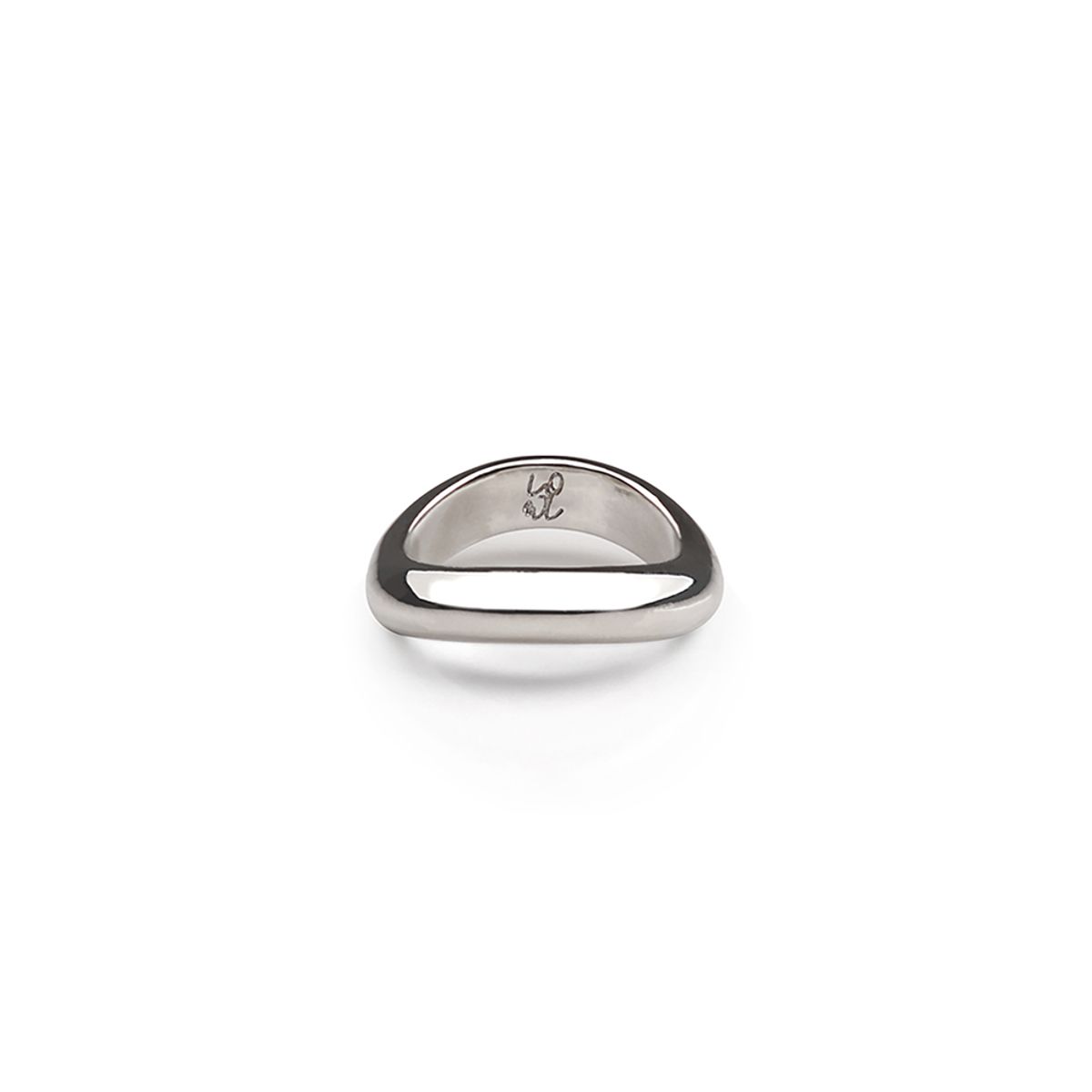 로울(LOWOOL) Wave silver ring
