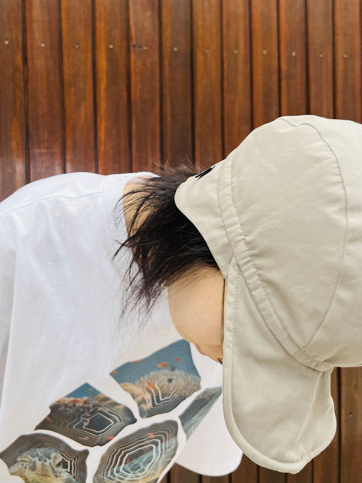 룰라쿨라(LOOLA KOOLA) 가드닝 펠리칸 햇_빈티지그레이
